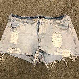 Forever 21 Distressed Shorts